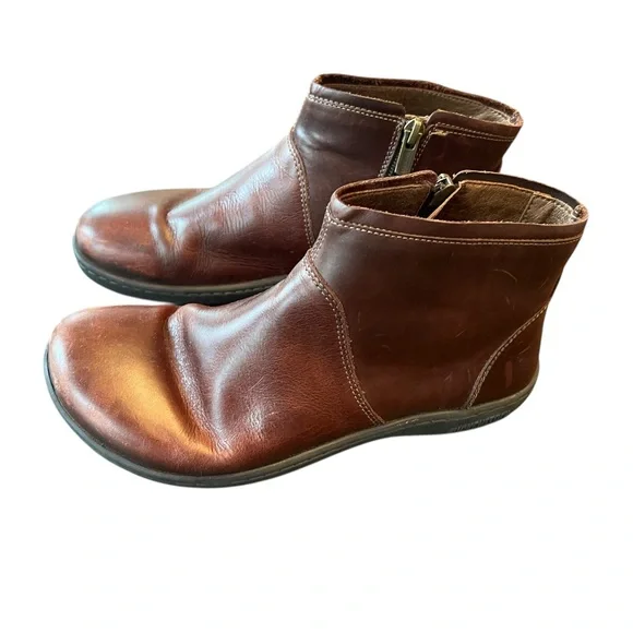 Birkenstock Bennington Chelsea Boot Dark Brown Bootie Sz 36 Womens 5 - Picture 3 of 7